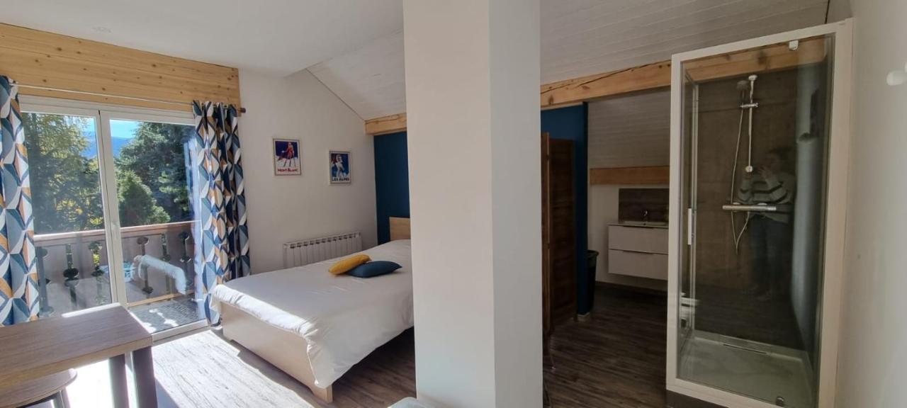 Mont Bivouac, Chambre,Entree Et Sdb Privee,Balcon Vue Mtblanc Passy Kültér fotó